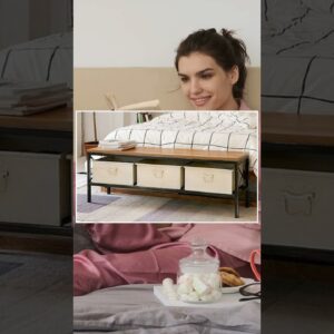 Bedroom Styling idea | A Seating with storage and The High tower #Shorts