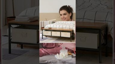 Bedroom Styling idea | A Seating with storage and The High tower #Shorts