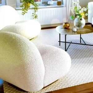 Beautiful Living Rooms, #4: Trendy Rounded-Edge Furniture