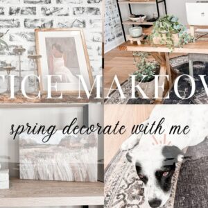 OFFICE MAKEOVER | SPRING DECORATING IDEAS 2023 | Decorate With Me