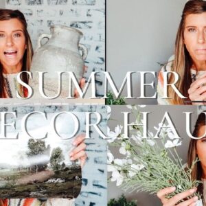 SUMMER HOME DECOR HAUL 2023 | INTENTIONAL AND AESTHETIC HOME DECORATING IDEAS