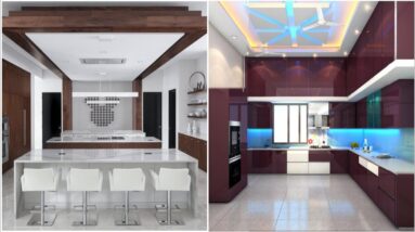 Inspiring Kitchen Ceiling Design Ideas | Enhance Your Modular Kitchen With Gypsum False Ceiling
