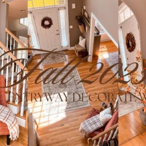 COZY FALL 2023 ENTRYWAY DECORATE WITH ME | ENTRYWAY DECORATING IDEAS FOR FALL