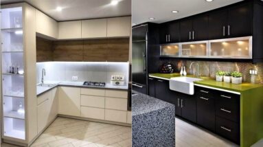 100 Modular Kitchen Ideas 2023 Modern Kitchen Cabinet Colours | Open Kitchen | Home Interior Design