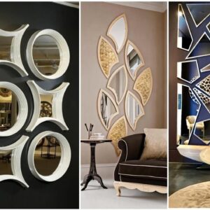 Beautiful Living Room Wall Mirror Designs For Amazing Wall Look And Luxurious Home Interior