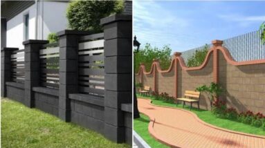 Latest Boundary Wall Design Ideas And Inspiration | Best Compound Wall Ideas For Privac and Security