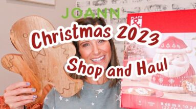 🎄NEW 🎄 JOANN’S CHRISTMAS SHOP WITH ME AND HAUL | DECORATING PLANS FOR CHRISTMAS