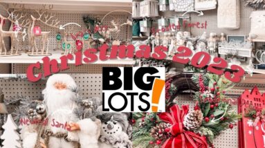 🎄NEW 🎄 BIG LOTS CHRISTMAS 2023 DECOR | BIG LOTS SHOP WITH ME