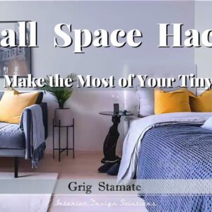 Small Space Hacks: How to Make the Most of Your Tiny Studio