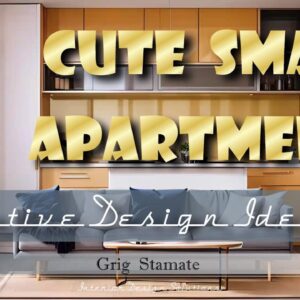 Cute Small Apartments, Creative Design Ideas, #34