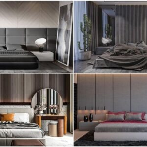 Latest Minimalist Bedroom Interior Decoration Designs With Bedroom Wall Panels and Wall Decor Ideas