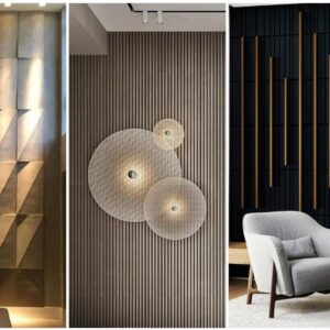 Wall pannelling designs for wall decoration | Boring wall decor design with accent wall panelings