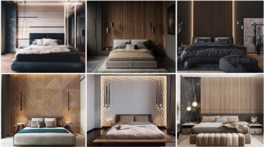 Beautiful Wooden Panel Images With Bedroom Bed Headboard Design Ideas Bedroom Accent Wood Paneling