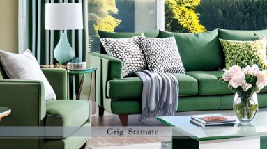 Create a DYNAMIC & SOPHISTICATED LOOK, Pull sofas away from the wall