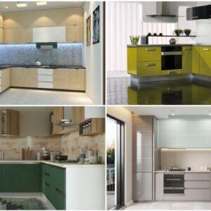 L Shaped Modular kitchen Designs Modern Kitchen Interior || L shaped kitchen cupboard designs 2024