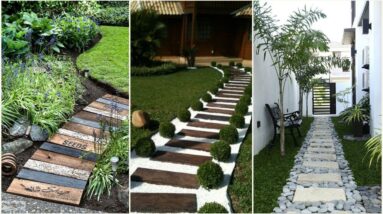 Modern Home Walkway Design For Beautiful House Exterior Pathway Designs 2024