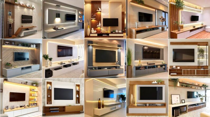 100 Modern Living Room TV Cabinet Design Ideas 2024 TV Wall Units | Home Interior Wall Decorations 2