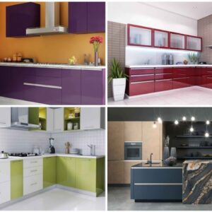 New Modular Kitchen Home Interior Ceiling Design Trends 2024 / Modern Open Kitchen Ceiling Designs