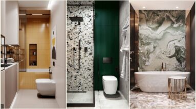 Modern Bathroom Tiles Wall and Flooring Tiling Ideas with Images and Bathroom Tile Designs 2024