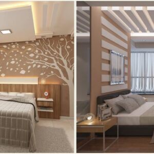 Master Bedroom Interior Design False Ceiling Ideas 2024 | Modern Home Bedroom Ceiling Design Ideas