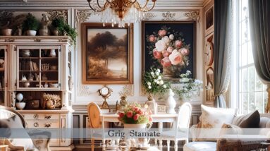 Charming FRENCH COUNTRY Interiors [Decorating with Faded Beauty]