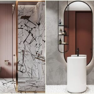 Contemporary Bathroom Interior Designs 2024: Master Bath Modular Design Ideas Bathroom Tiles