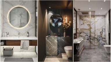 Beautiful bathroom floor and wall tiles design contrasting and stylish ideas Contemporary Bathrooms