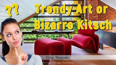 Modern Eclectic Interiors: Trendy Art or Bizarre Kitsch??