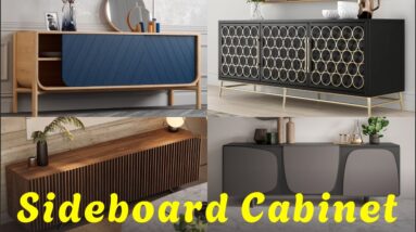 Latest Sideboard Cabinet Designs 2025 | Modern Home Entryway Buffet Table and Console Table Ideas