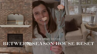 HOME RESET BETWEEN SEASONS | HOME DECOR HAUL