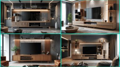 Latest TV Cabinet Design Ideas For Living Room 2025 | Best TV Unit Showcase & TV Stand Wall Decor
