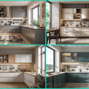 300+ Modular Kitchen Designs Open Kitchen Cabinet Colour Combination | Modern Home Interior Kitchen