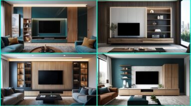 Modern TV Cabinet Designs 2025 | Stylish Wall Units & Smart Storage Ideas for Living Room