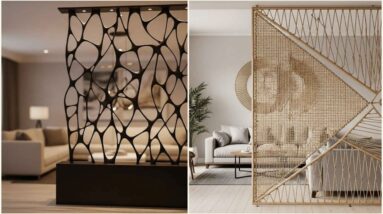 Stylish Room Divider Ideas for Modern Home Interior | Space-Saving & Decorative Room Partition Ideas