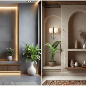 Modern Wall Niche Design Ideas Stylish Decor With Lighting, Shelves, and Texture