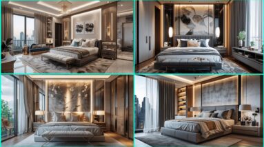 Modern Master Bedroom Decorating ideas | Latest Bed Designs & Home Interior Trends Bedroom Design