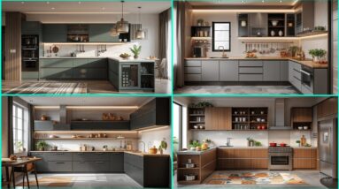 L Shape Modular Kitchen Design 2025 | Corner Space Solutions, Smart Storage, Work Triangle Trends