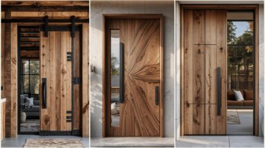 Modern Home Entrance Door Design: 100+ Trendy Front Door Ideas for Stunning Curb Appeal