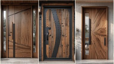 Door Design Ideas 2025 | Modern Front Doors & Interior Wooden Door Trends for Your Home Interior