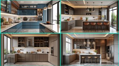 Modular Minimalist Kitchen Design 2025 | Sleek Modern Layouts & Smart Storage Solutions