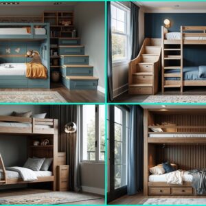 Bunk Bed Design Ideas 2025 | Space-Saving Modern Styles for Kids, Teens & Small Bedrooms