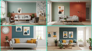 Living Room Wall Colour Combination Ideas 2025 | Best Paint Colors & Design Schemes