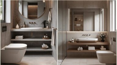 Modern Minimalist Bathroom Interior Design 2026 | Minimalist Elegant & Timeless Bathrooms