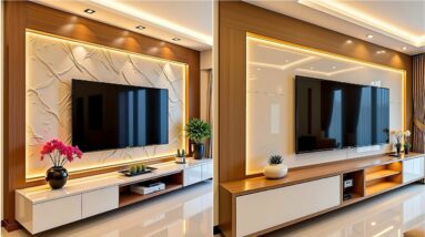 Latest 100 Modern TV Wall Unit Design Ideas 2026 | Elegant TV Cabinets & Living Room Interior Design