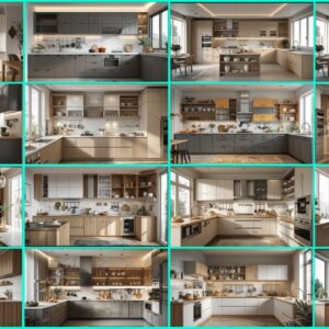 Minimalist Kitchen Design 2025 | Clean Modern Aesthetic & Functional Simple Elegance