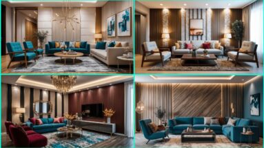 Wall Panel Design For Living Room 2025 | Modern Interior Ideas