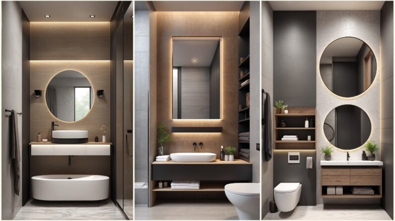 Beautiful Bathroom Tiles Design for Modern Home Bathroom Interior | Stunning Floor & Walls